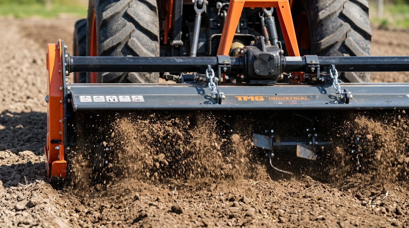 Choosing the Right Rotary Tiller Width for Your Tractor TMG Industrial