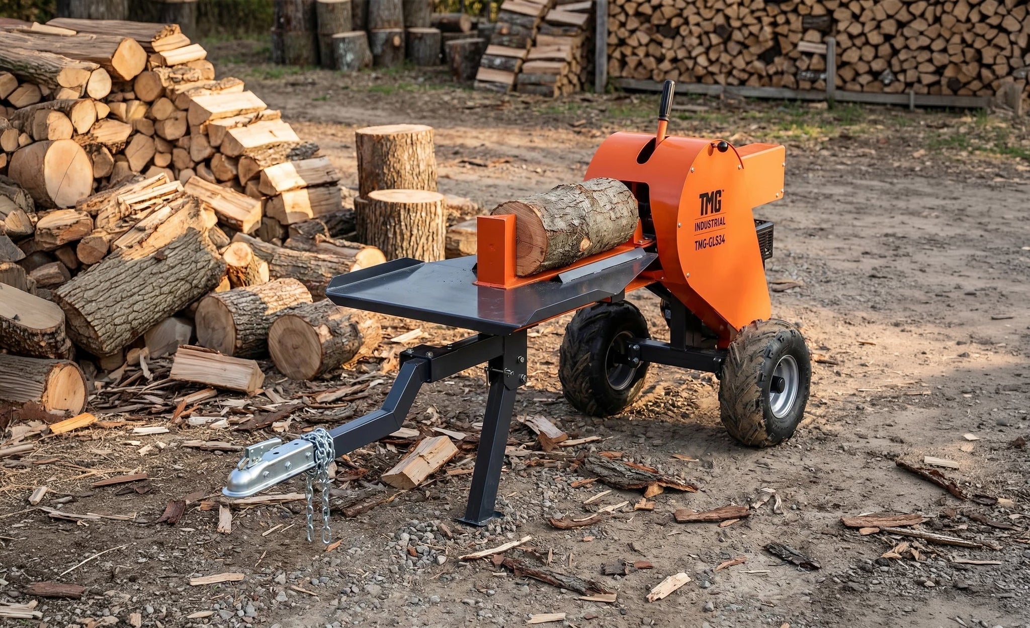 Finding the Log Splitter That Fits Your Needs TMG Industrial