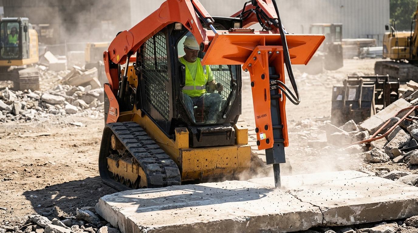 How to Optimize Hydraulic Breaker Usage on Job Sites