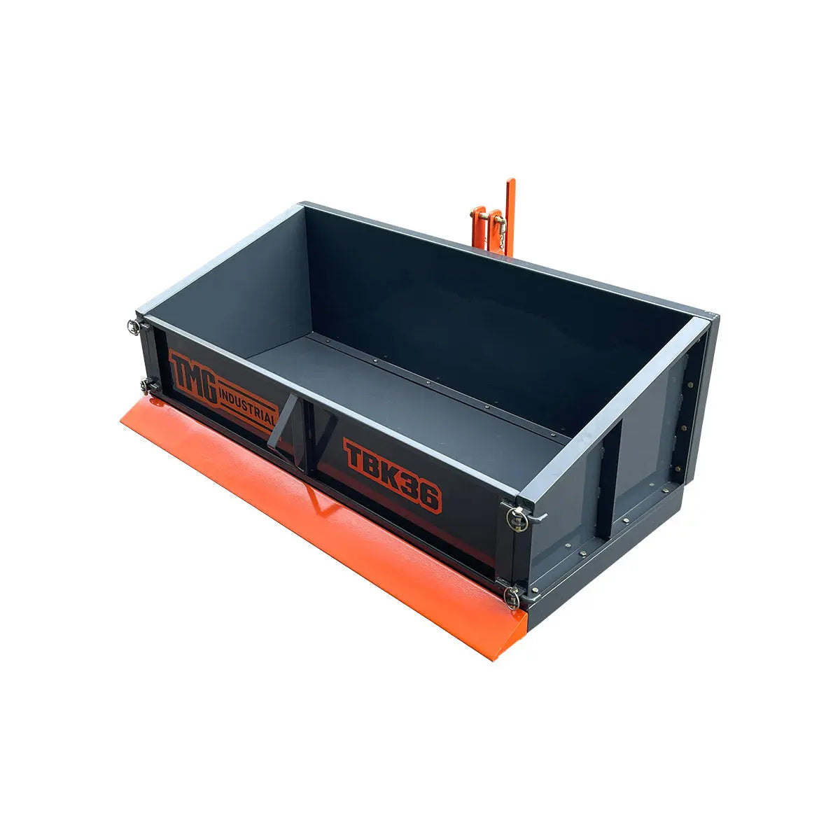 3 Point Hitch Transport Box, Manual Tipping, 25-30 HP Tractors, TMG-TBK36