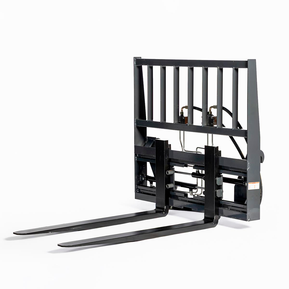48 inch pallet fork with hydraulic side shift for tractor loader with Global Euro mount and 4200 lb capacity TMG-TPF48GEJDS