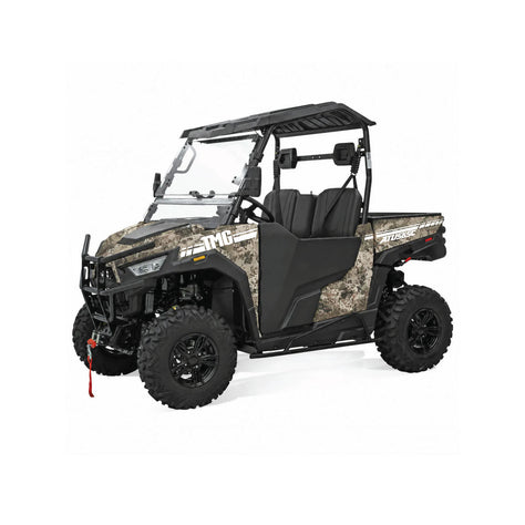 493cc UTV / Side-by-Side with On-Demand 4WD, EPS, 2 Seats with Headrests, Locking Differential, Trailer Hitch, and 3000 lb winch TMG-ATU565
