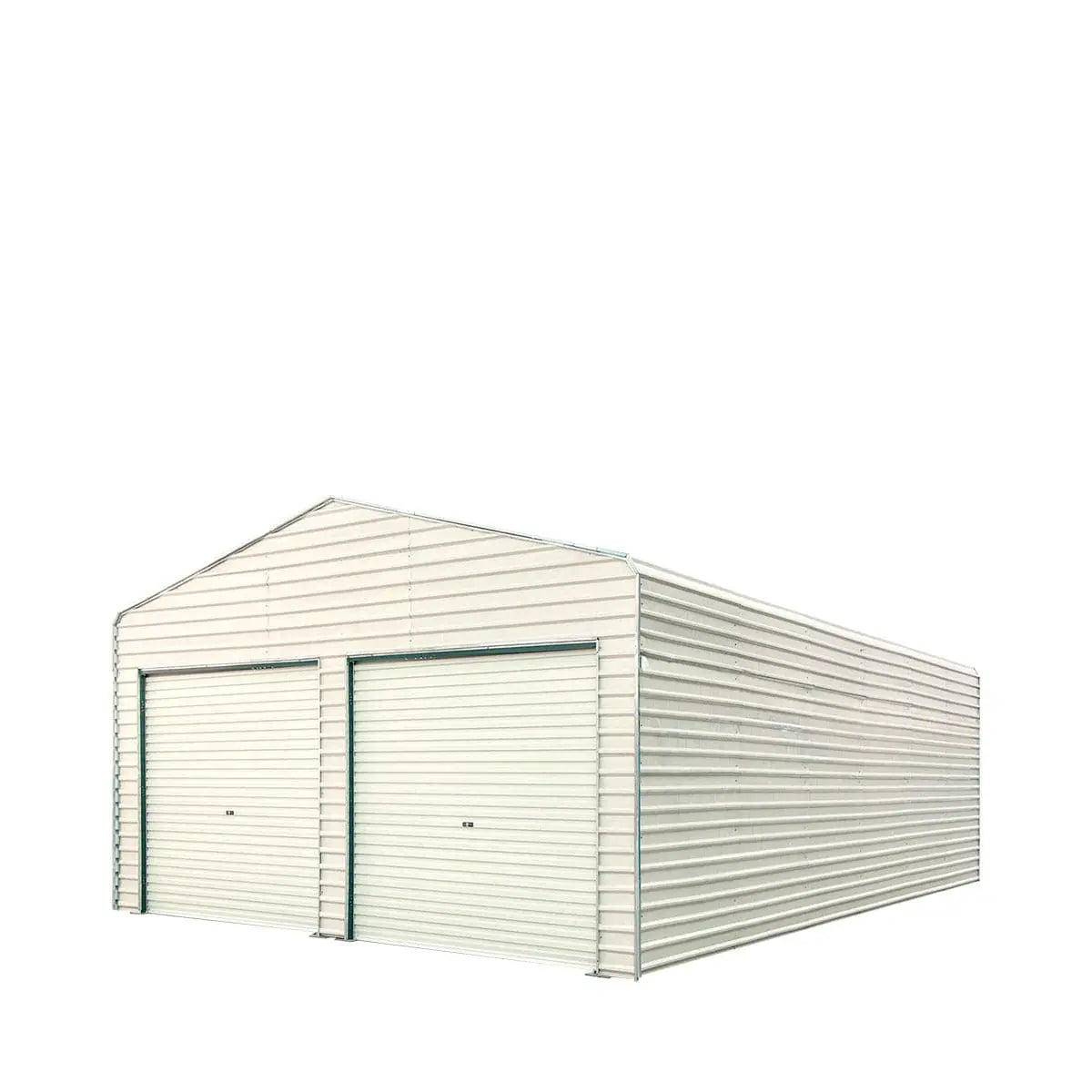 TMG Industrial Steel Carport Add-On Package Kit, Front Wall w/Roll Up Doors & Back Wall, TMG-CP2000-RD110 (Not available for online purchase)