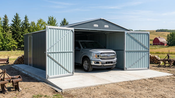 How Metal Sheds Protect Equipment in Summer