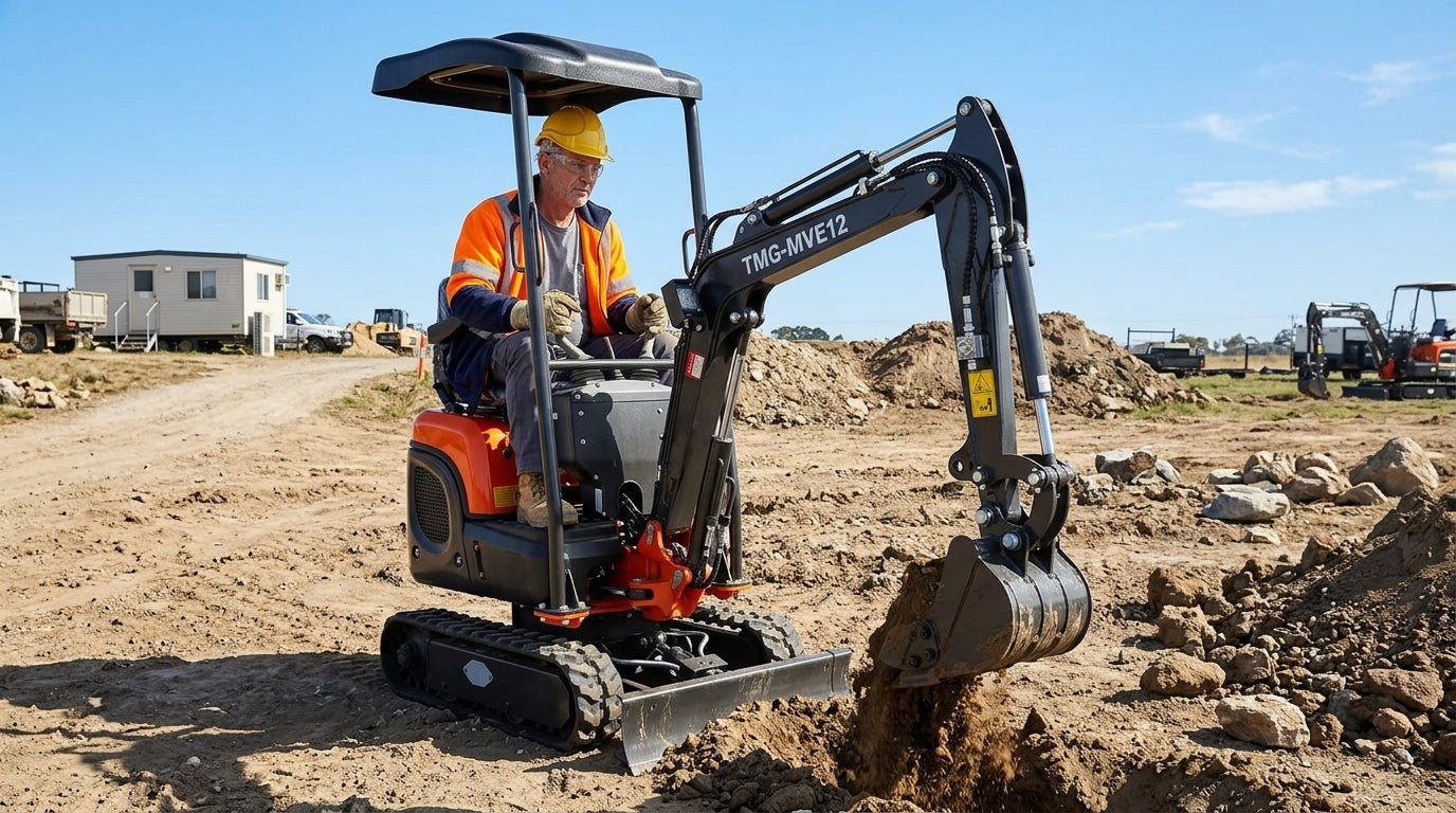 Mini Excavator: Top excavation projects to start in spring TMG Industrial