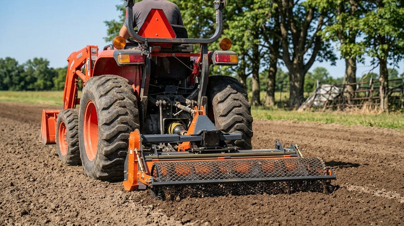 How to Maximize Your 61” Rotary Tiller's Stone Burying Capabilities