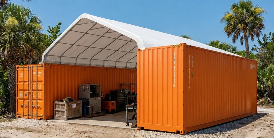 The Benefits of Heavy Duty Storage Shelters for Summer Rain Protection TMG Industrial