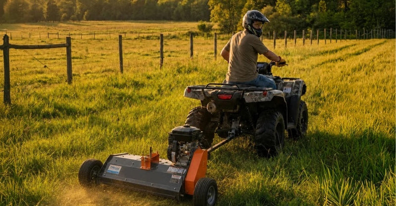 A Mid-Summer Guide to Selecting the Ideal ATV Flail Mower Slasher