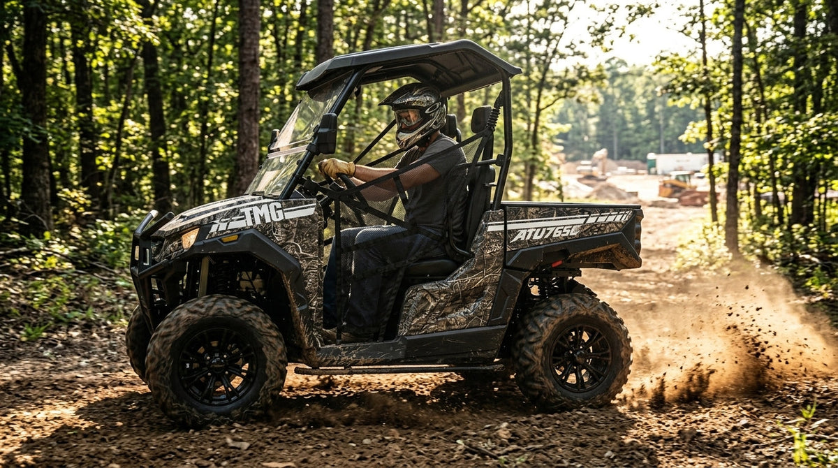 TMG Industrial Expands Into Off-Road Transport With New ATV and UTV Lineup TMG Industrial