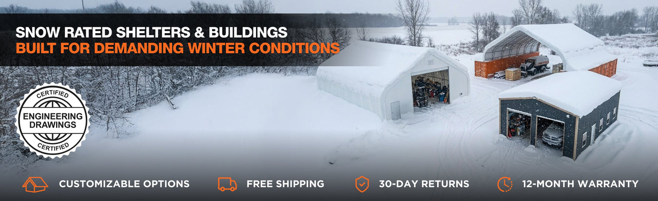 Snow Rated Shelters & Buildings
