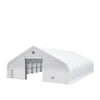 Snow Series™ 40' x 60' Dual Truss Storage Shelter, 25 PSF Snow Load Rated, Engineering Drawing, Heavy Duty 21 oz PVC Cover & Drive Through Doors, TMG-DTE4060-SR25