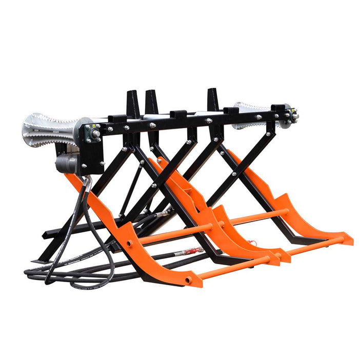 TMG-LLS16 1000 lb hydraulic log lift with chain drive infeed for TMG-GLS16 firewood processor
