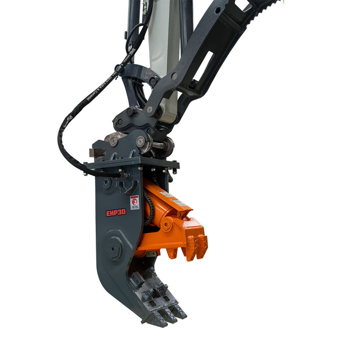 Hydraulic Pulverizer for 4-8 Ton Excavators, 30 Ton Crushing Force, Concrete Crusher, Rebar Cutting Jaw, TMG-EHP30