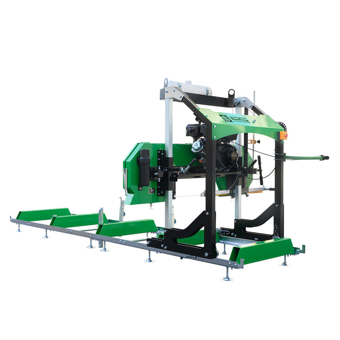 Stanforge Portable 30" Sawmill with 15 HP Gas Engine – Bandsaw Mill for 12' Logs, SF-PSM30R