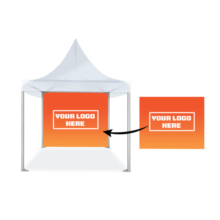 10' Custom Printed Marquee Tent Wall