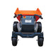 1100 lb wheeled dumper with hydraulic tipping and 48V 1.3 HP motor TMG-MD500