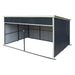 12' x 20' horse run-in shed with portable skid mount and wide front opening for livestock shelter TMG-MSK1220