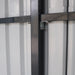 12' x 20' horse run-in shed with portable skid mount and wide front opening for livestock shelter TMG-MSK1220