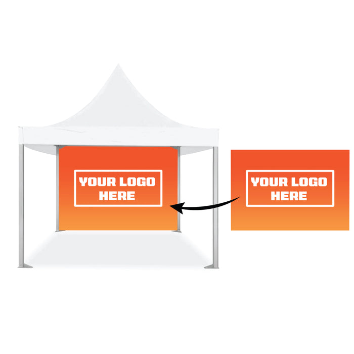 13' Custom Printed Marquee Tent Wall