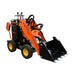 1630 lb wheeled stand-on skid steer with 420cc 11.5 HP gas engine and 30 inch bucket TMG-MVL16