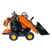 1630 lb wheeled stand-on skid steer with 420cc 11.5 HP gas engine and 30 inch bucket TMG-MVL16