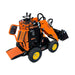 1630 lb wheeled stand-on skid steer with 420cc 11.5 HP gas engine and 30 inch bucket TMG-MVL16