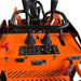 1630 lb wheeled stand-on skid steer with 420cc 11.5 HP gas engine and 30 inch bucket TMG-MVL16