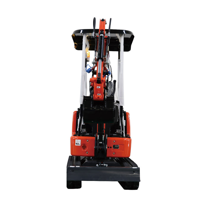 Compact Mini Excavator, 13.5 HP Briggs & Stratton XR Gas Engine, 61-½" Max. Digging Depth, 1900 Lb Operating Weight TMG-MVE08