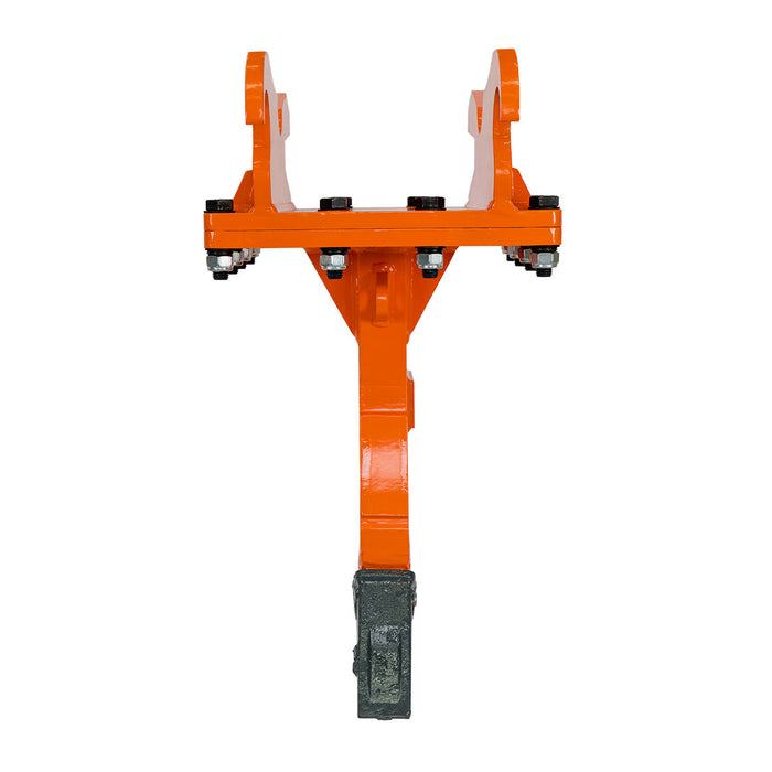 2.3" Excavator Ripper for 4-8 Ton Excavators, Replaceable Boot, Single Shank for Frozen and Compacted Ground, Quick Change, TMG-ERP08