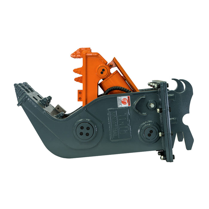 Hydraulic Pulverizer for 4-8 Ton Excavators, 30 Ton Crushing Force, Concrete Crusher, Rebar Cutting Jaw, TMG-EHP30