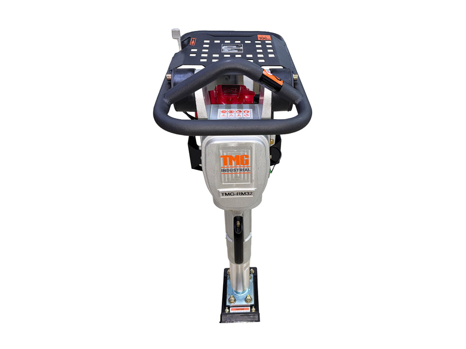 2050 lb Compaction Force Jumping Jack Tamping Rammer Compactor, 1.3 HP Honda Engine, Cohesive & Granular Soils, TMG-RM32