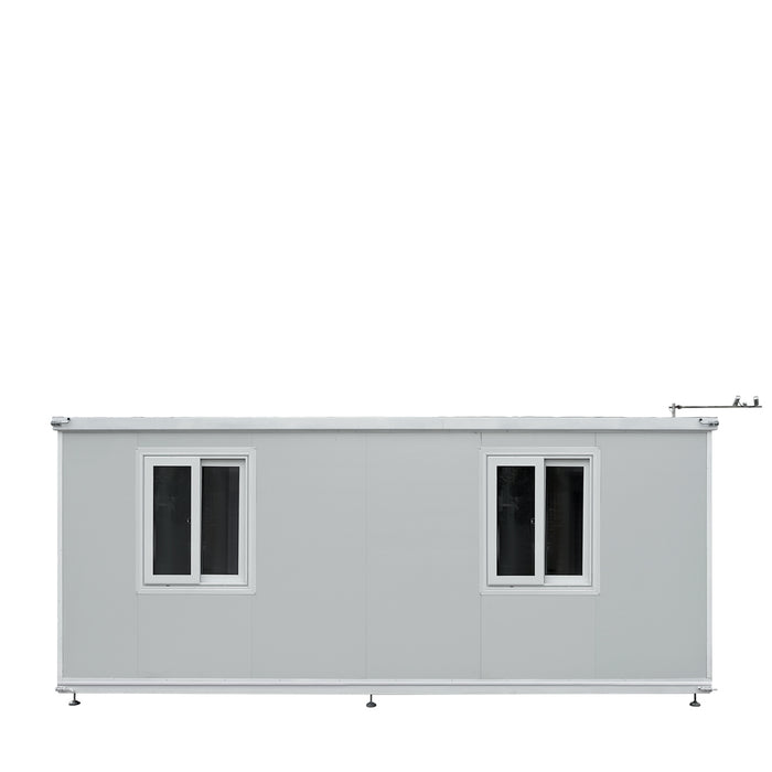 TMG-SCE20 20' expandable container home, fire-resistant and rodent-proof modular living unit
