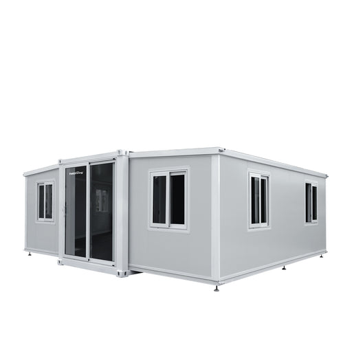 TMG-SCE20 20' expandable container home, fire-resistant and rodent-proof modular living unit

