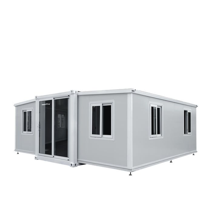 TMG-SCE20 20' expandable container home, fire-resistant and rodent-proof modular living unit
