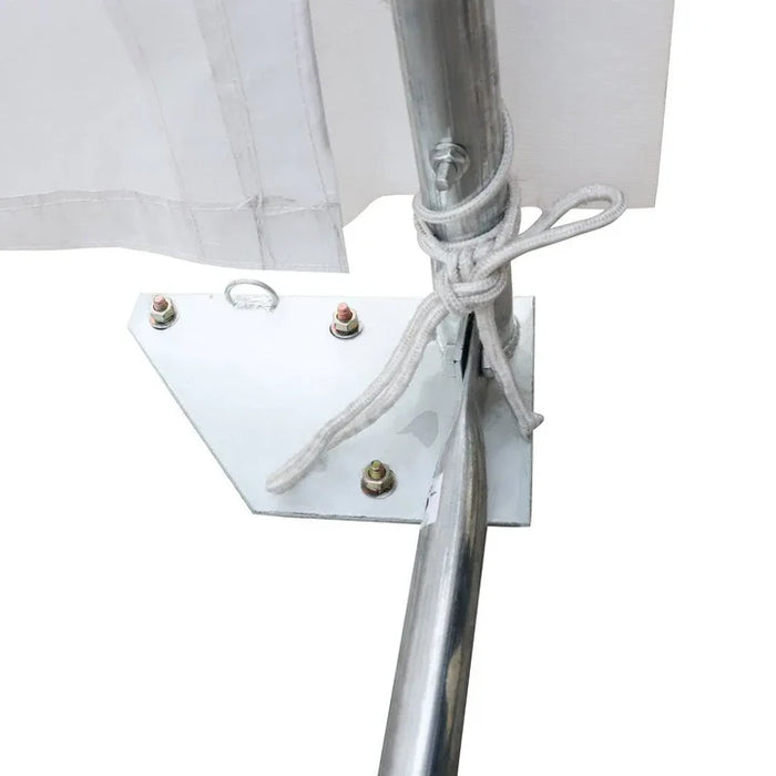 20' x 30' arch wall peak ceiling storage shelter with 17 oz PVC cover and drive through doors, TMG-ST2032PV
