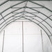 20' x 30' arch wall peak ceiling storage shelter with 17 oz PVC cover and drive through doors, TMG-ST2032PV