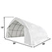 20' x 30' arch wall peak ceiling storage shelter with 17 oz PVC cover and drive through doors, TMG-ST2032PV