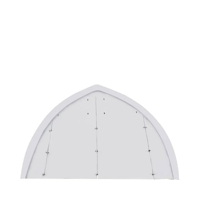 20' x 30' arch wall peak ceiling storage shelter with 17 oz PVC cover and drive through doors, TMG-ST2032PV