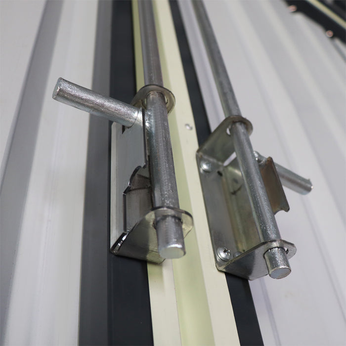 20' x 40' Metal Garage Shed, 9' High Double Front Doors, 13’ Peak, 800 Sq-Ft TMG-MS2040