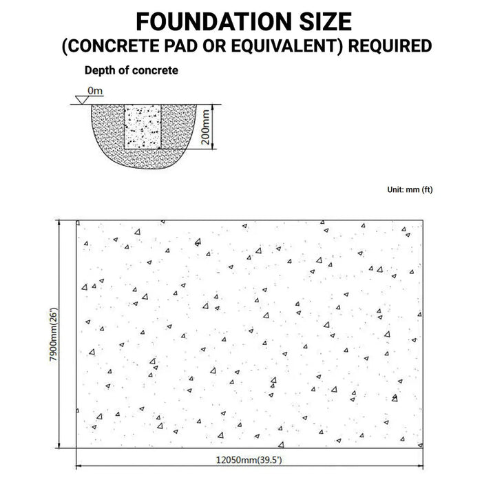 25' x 40' Tunnel Greenhouse Grow Tent w/6 Mil Clear EVA Plastic Film, Cold Frame, Hand Crank Roll-Up Sides, Peak Ceiling Roof, TMG-GH2540-V2(Previously GH2540)