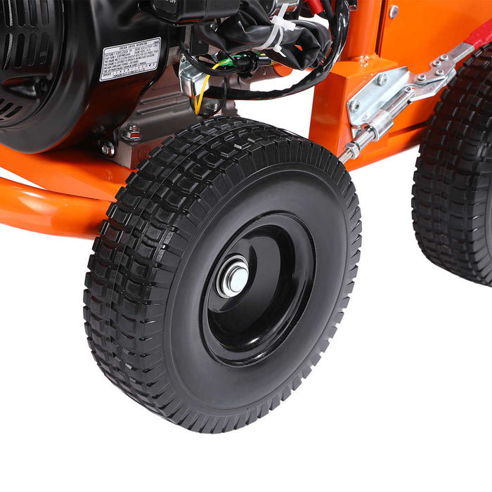 Nettoyeur haute pression à essence 3600 PSI, 4 GPM, moteur à essence 420cc, pompe triplex industrielle, enrouleur de tuyau 98', TMG-GPW36R