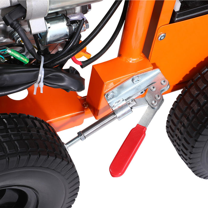 4000 PSI Gas Pressure Washer, 4 GPM, 500cc Gas Engine, Industrial Triplex Pump, 98' Hose Reel, TMG-GPW40R