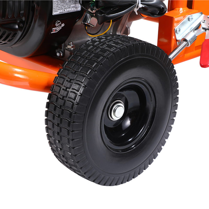 4000 PSI Gas Pressure Washer, 4 GPM, 500cc Gas Engine, Industrial Triplex Pump, 98' Hose Reel, TMG-GPW40R