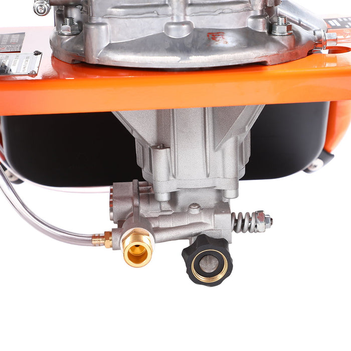 2900 PSI Gas Pressure Washer, 2.5 GPM, 200cc Gas Engine, 25' Hose, 12" Wheels, Fold-Down Handle, TMG-GPW30RV