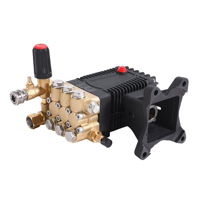 Nettoyeur haute pression à essence 3600 PSI, 4 GPM, moteur à essence 420cc, pompe triplex industrielle, enrouleur de tuyau 98', TMG-GPW36R