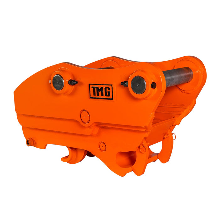 TMG Industrial Quick Coupler for Excavator, 2-½” Pin Diameter, 13-½”-16” Pin Spread, Built-In Lifting Point (4400 Lb Rating), TMG-EQC60