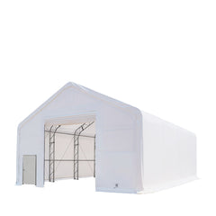 30' x 40' Dual Truss Storage Shelter with Heavy Duty 17 oz PVC Cover TMG-DT3042(Previously TMG-DT3041)