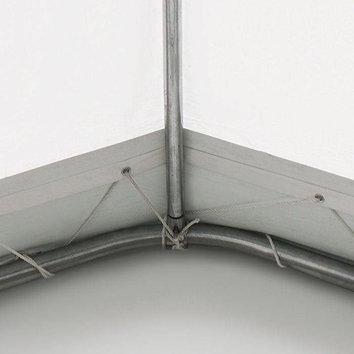 TMG-ST3042CE 30' x 40' PE fabric container peak roof shelter, fire retardant and UV protected