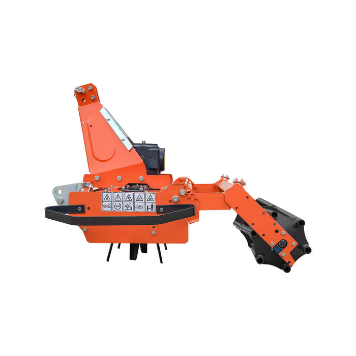 51" Rotary Power Harrow with Pipe Roller, 25 – 50 HP Tractor, 3-Point Hitch, Category 1&2, TMG-TPH50