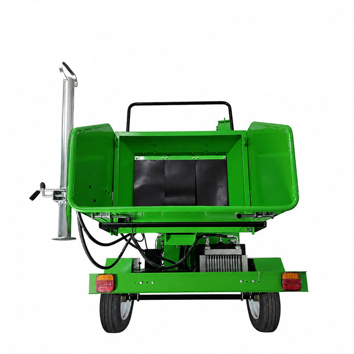 6" Wood Chipper, 25HP V-Twin Gas Engine, Hydraulic Feeding, 2" Hitch Tow-Behind, SF-GWC25HP